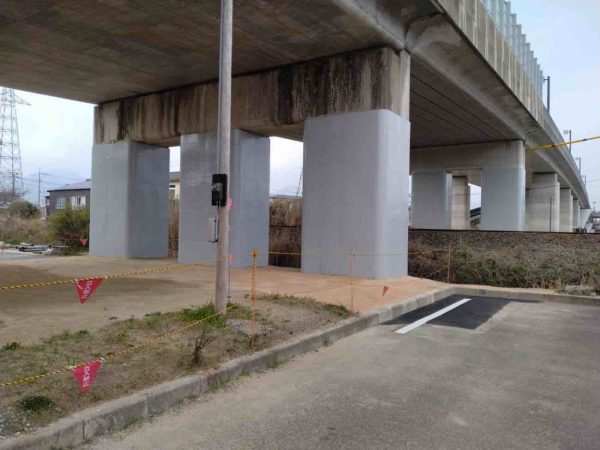 令和５年度主要県道萩篠生線（松陰大橋）橋梁（防安交付金　耐震）補正地工事　第１工区