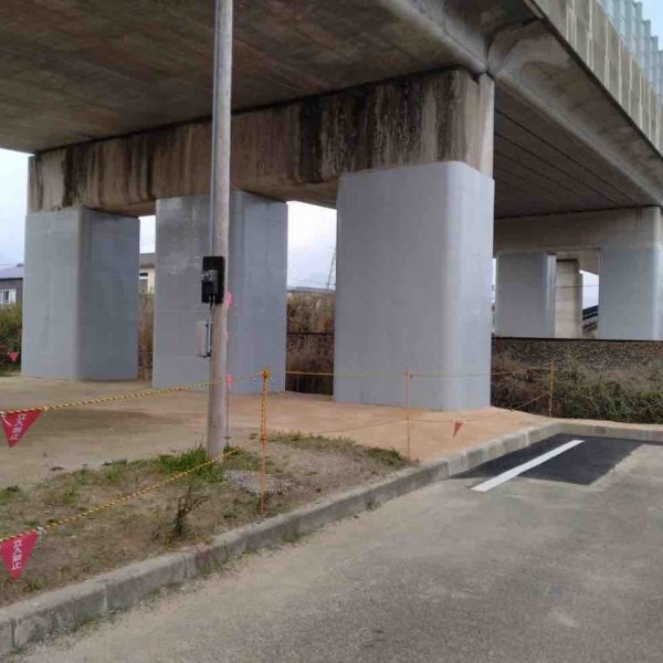 令和５年度主要県道萩篠生線（松陰大橋）橋梁（防安交付金　耐震）補正地工事　第１工区