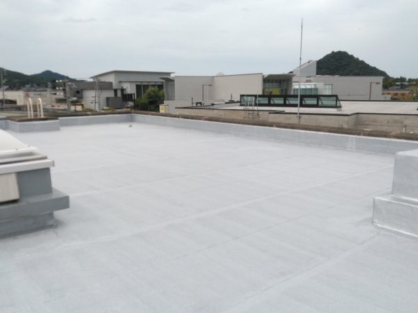 山口県萩健康福祉センター屋上防水改修工事